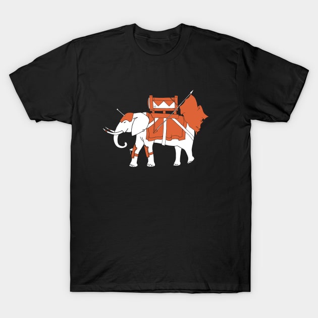 War Elephant T-Shirt by learnpodcast